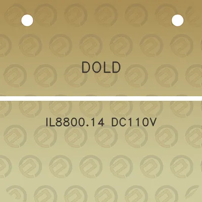 dold-il880014-dc110v