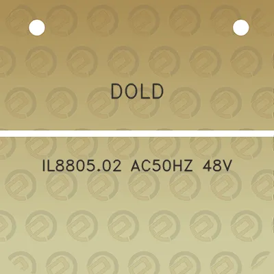 dold-il880502-ac50hz-48v