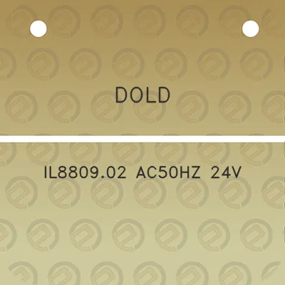 dold-il880902-ac50hz-24v