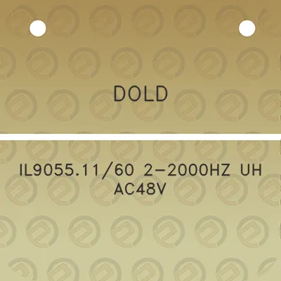 dold-il90551160-2-2000hz-uh-ac48v