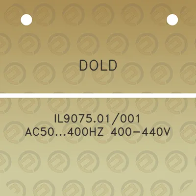 dold-il907501001-ac50400hz-400-440v