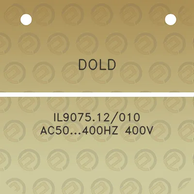 dold-il907512010-ac50400hz-400v