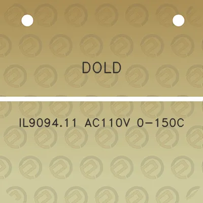 dold-il909411-ac110v-0-150c