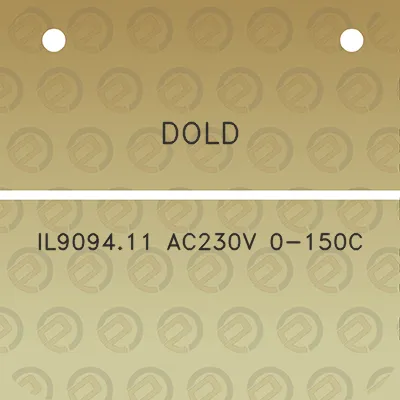 dold-il909411-ac230v-0-150c