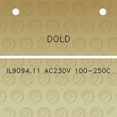 dold-il909411-ac230v-100-250c