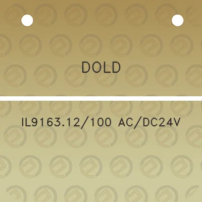 dold-il916312100-acdc24v