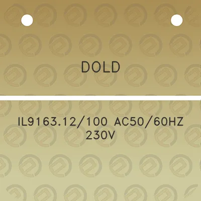 dold-il916312100-ac5060hz-230v