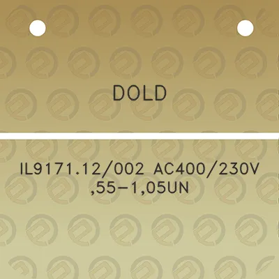 dold-il917112002-ac400230v-55-105un