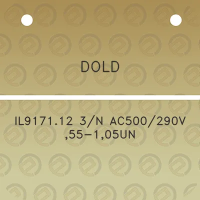 dold-il917112-3n-ac500290v-55-105un