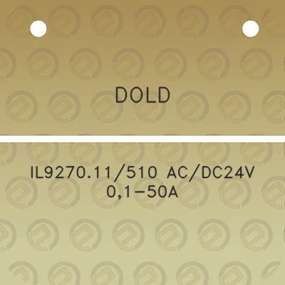 dold-il927011510-acdc24v-01-50a