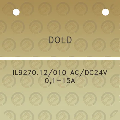 dold-il927012010-acdc24v-01-15a