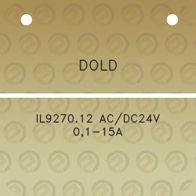 dold-il927012-acdc24v-01-15a