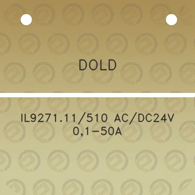 dold-il927111510-acdc24v-01-50a