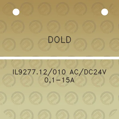 dold-il927712010-acdc24v-01-15a