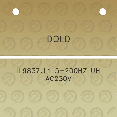 dold-il983711-5-200hz-uh-ac230v