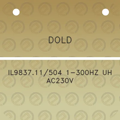 dold-il983711504-1-300hz-uh-ac230v