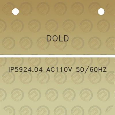 dold-ip592404-ac110v-5060hz