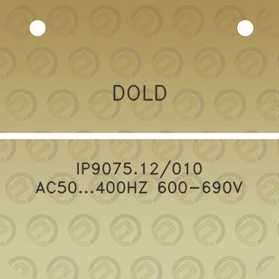 dold-ip907512010-ac50400hz-600-690v