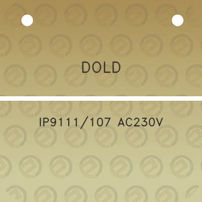 dold-ip9111107-ac230v