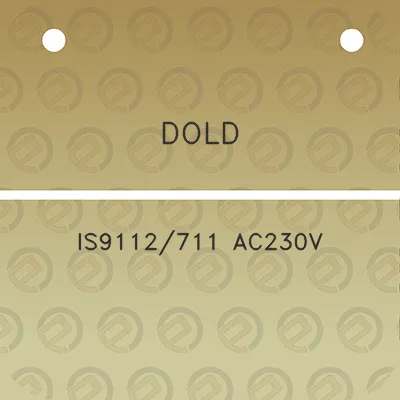 dold-is9112711-ac230v