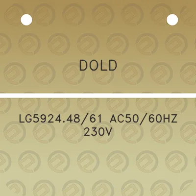 dold-lg59244861-ac5060hz-230v