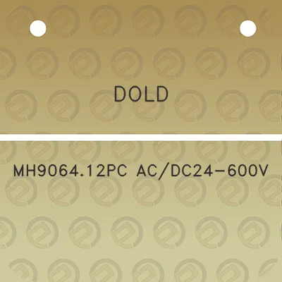 dold-mh906412pc-acdc24-600v