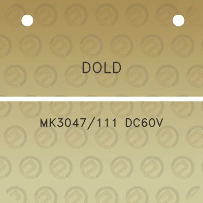 dold-mk3047111-dc60v