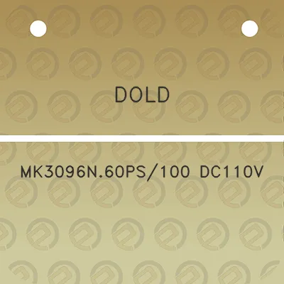 dold-mk3096n60ps100-dc110v