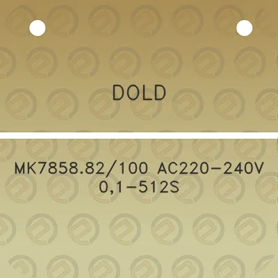 dold-mk785882100-ac220-240v-01-512s