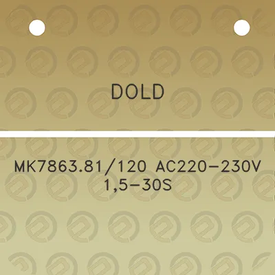 dold-mk786381120-ac220-230v-15-30s