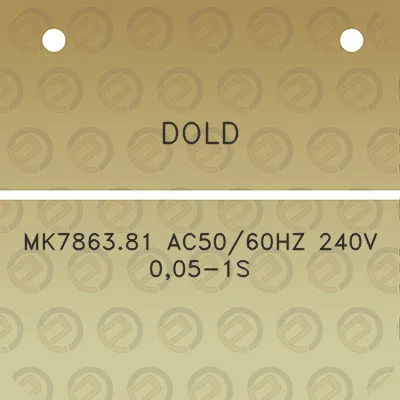 dold-mk786381-ac5060hz-240v-005-1s