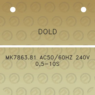 dold-mk786381-ac5060hz-240v-05-10s