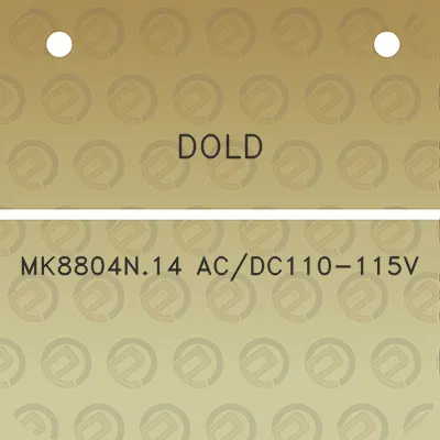 dold-mk8804n14-acdc110-115v