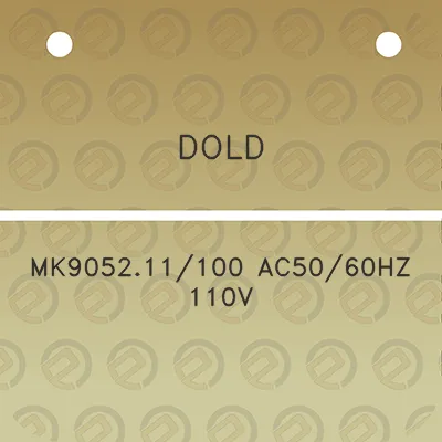 dold-mk905211100-ac5060hz-110v