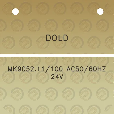 dold-mk905211100-ac5060hz-24v