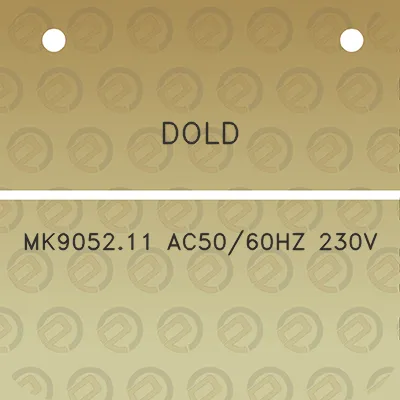 dold-mk905211-ac5060hz-230v