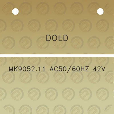 dold-mk905211-ac5060hz-42v