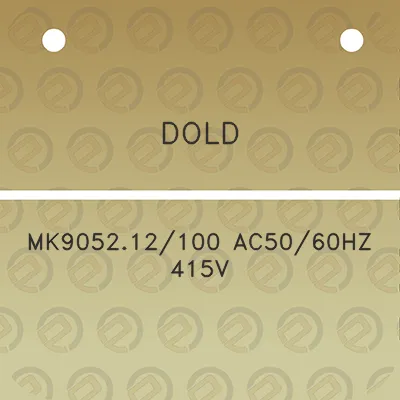 dold-mk905212100-ac5060hz-415v