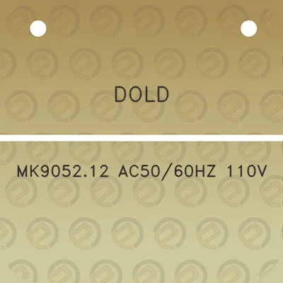 dold-mk905212-ac5060hz-110v