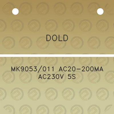 dold-mk9053011-ac20-200ma-ac230v-5s