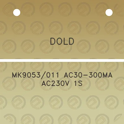 dold-mk9053011-ac30-300ma-ac230v-1s