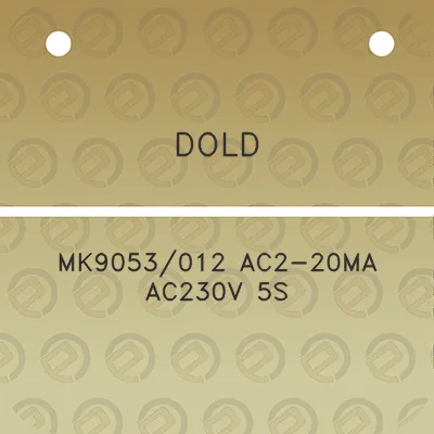 dold-mk9053012-ac2-20ma-ac230v-5s