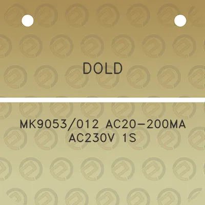 dold-mk9053012-ac20-200ma-ac230v-1s