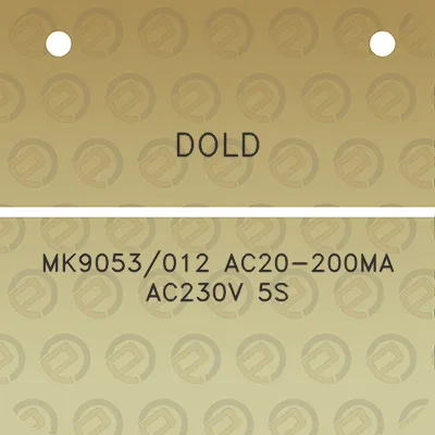 dold-mk9053012-ac20-200ma-ac230v-5s