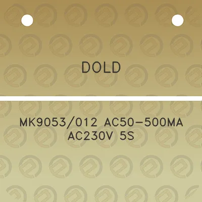 dold-mk9053012-ac50-500ma-ac230v-5s