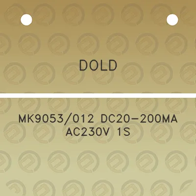 dold-mk9053012-dc20-200ma-ac230v-1s