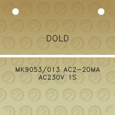 dold-mk9053013-ac2-20ma-ac230v-1s