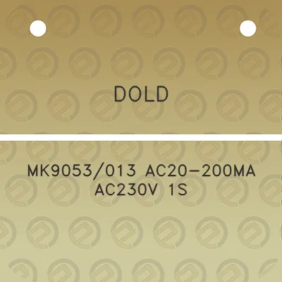 dold-mk9053013-ac20-200ma-ac230v-1s