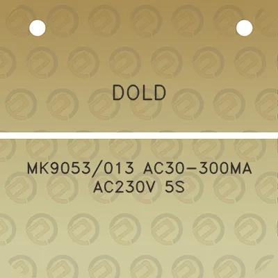 dold-mk9053013-ac30-300ma-ac230v-5s