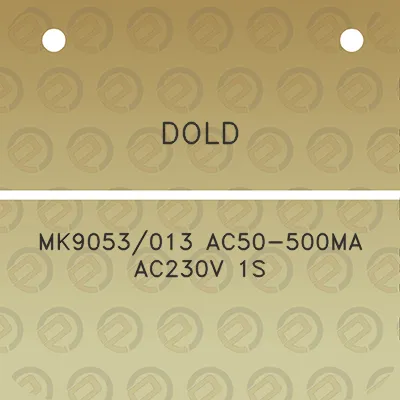 dold-mk9053013-ac50-500ma-ac230v-1s